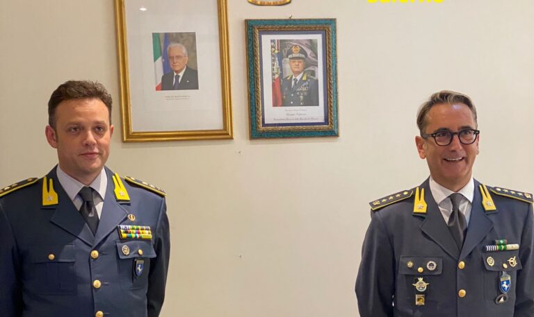 Passaggio del testimone al comando del Nucleo di Polizia Economico – Finanziaria di Salerno