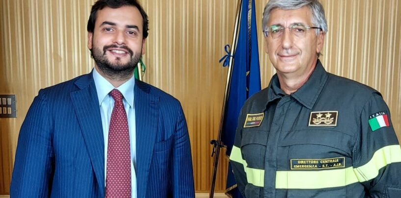 Guido Parisi nuovo comandante dei vigili del fuoco: gli auguri di Sibilia