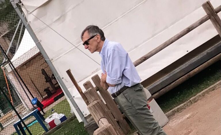 FOTO/ Lupi in ritiro a Roccaraso, anche l’ex Procuratore Cantelmo assiste agli allenamenti