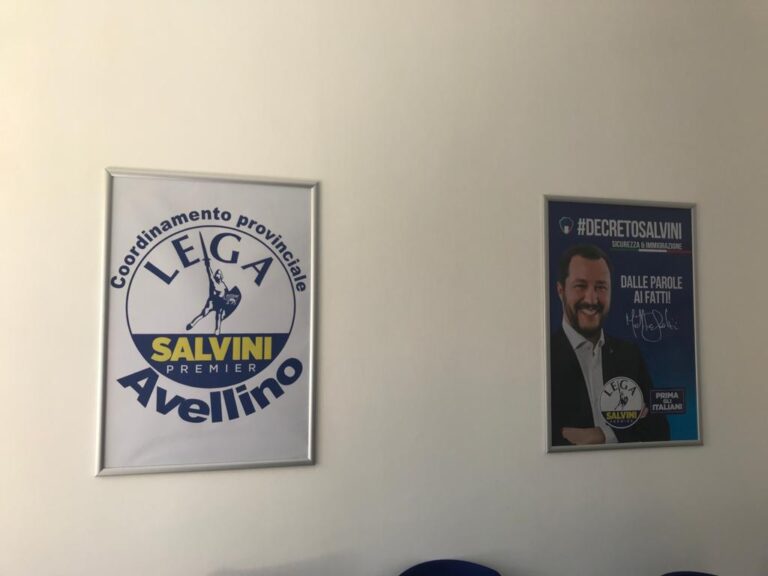 Tesseramento e campagna d’ascolto 2022: la Lega torna nelle piazze irpine