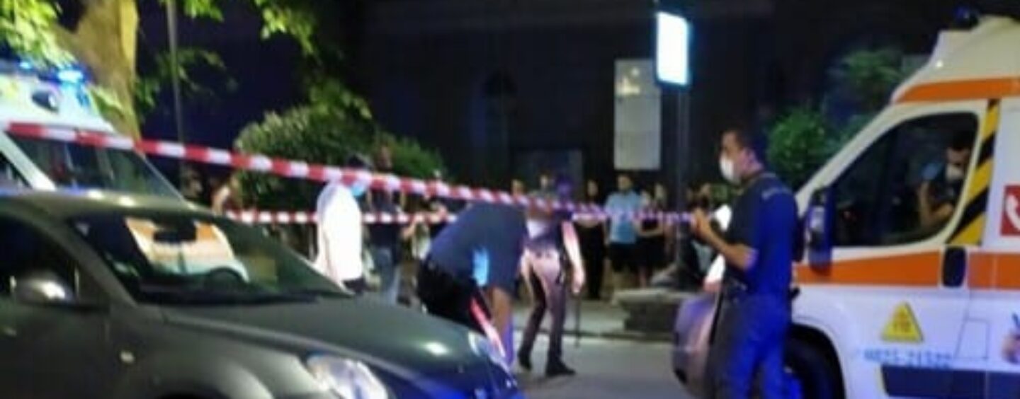 Avellino, la festa si trasforma in panico. Spari a viale Italia: feriti padre e figlio