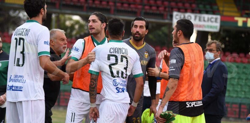 L’Avellino riagguanta due volte il Catania: è 2 a 2 al Massimino