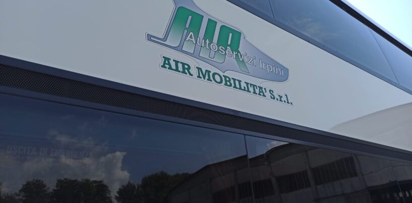 Air, rientrano ad Avellino i bus trasferiti in via temporanea a Caserta