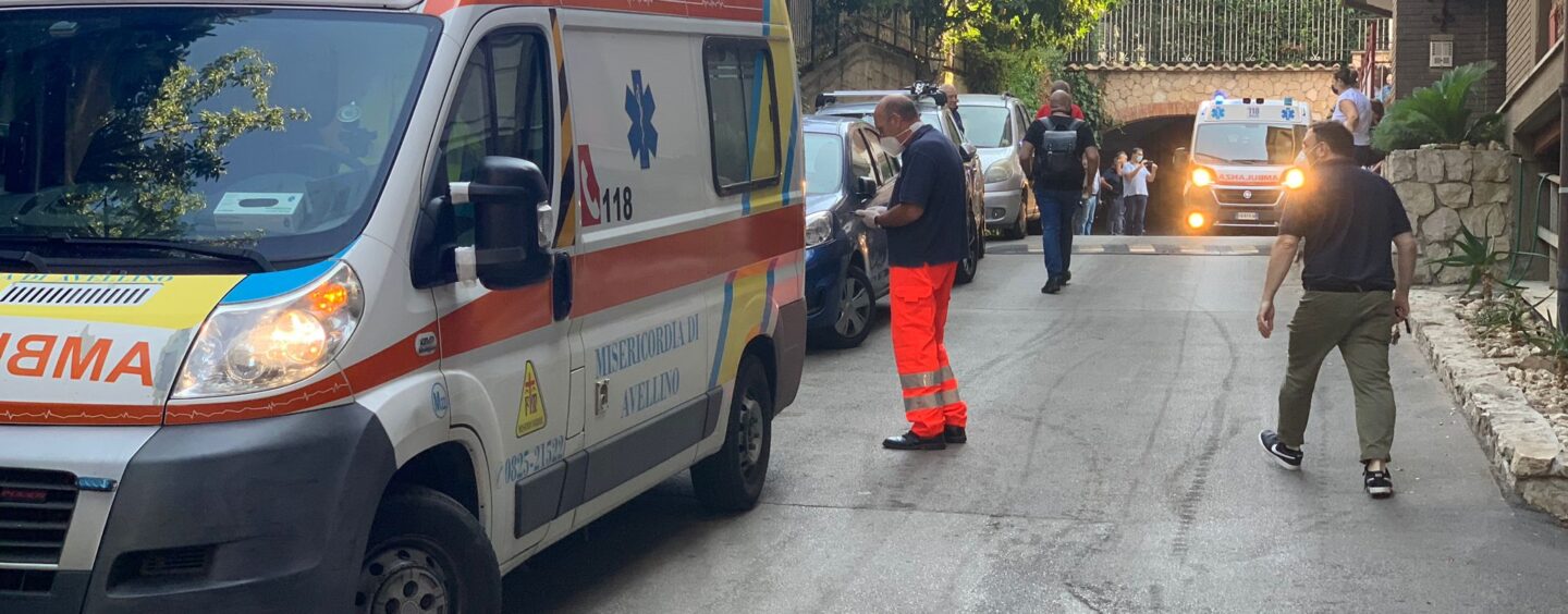 FOTO / Incendio in appartamento a Parco Abate, una persona in ospedale IN AGGIORNAMENTO