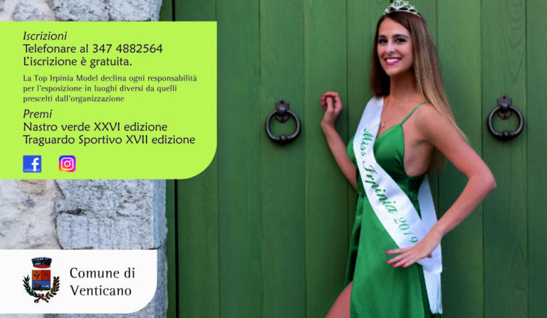 A Venticano è di scena Miss Irpinia 2021