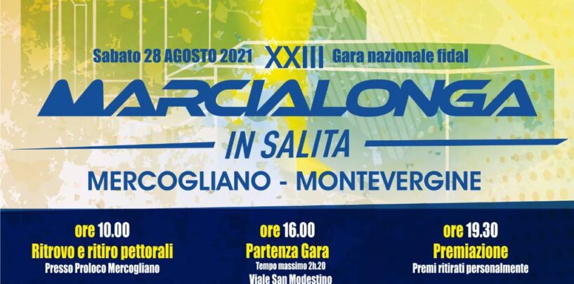 Domani 23esima edizione della marcialonga in salita Mercogliano-Montevergine
