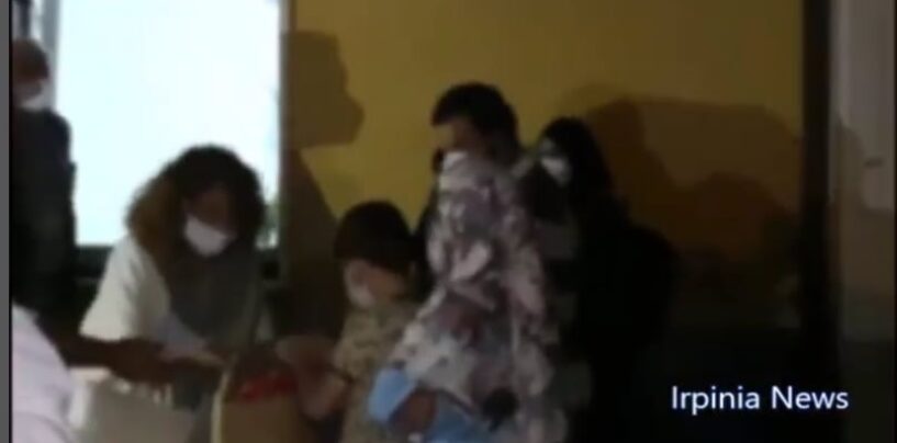 Fontanarosa, arrivata la prima famiglia di profughi afgani, scatta la solidarietà dell’Irpinia/VIDEO