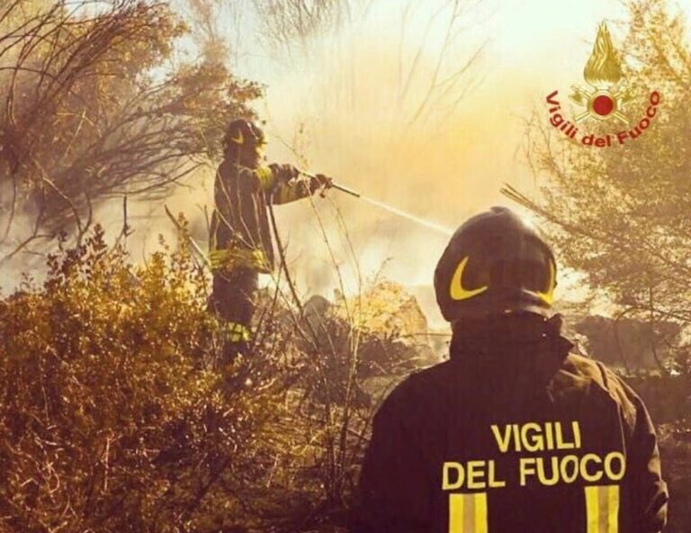 Boschi in fiamme, giornata di “fuoco” ieri in Irpinia e per i caschi rossi