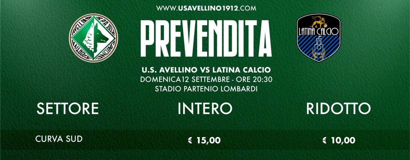 Abbonamenti Avellino, ecco il dato definitivo. Da oggi al via la prevendita di Avellino – Latina