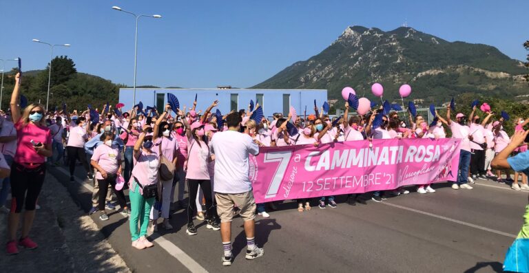 VIDEO/ “The Power of Pink” torna a Mercogliano: settima edizione della Camminata Rosa