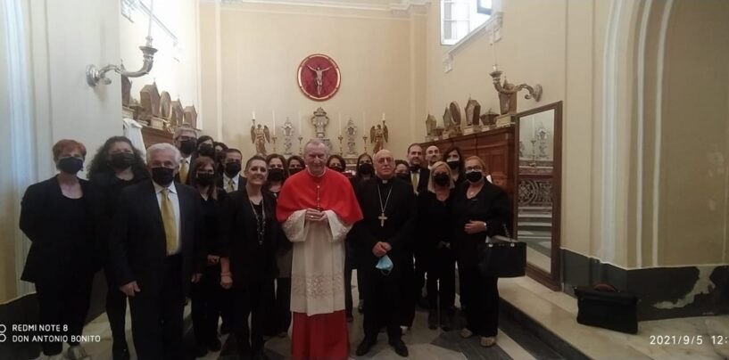 Cardinale Parolin, un “pezzo” di Grottaminarda a Montevergine
