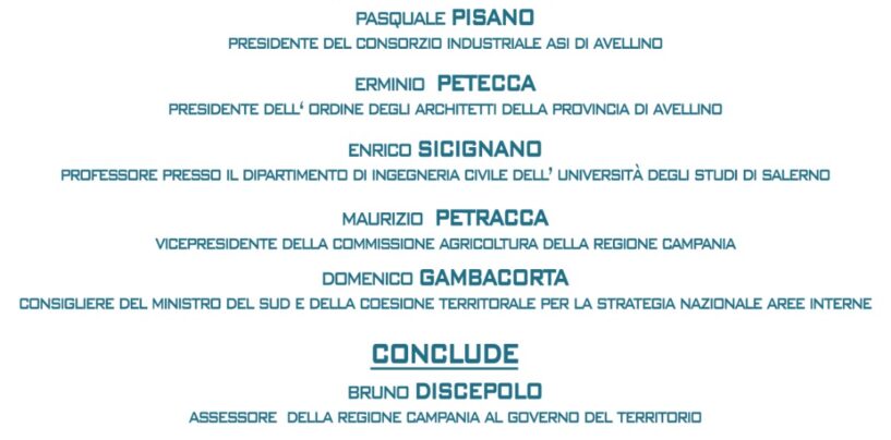 “Governance: l’attuazione del PNRR”: incontro a Sant’Angelo dei Lombardi