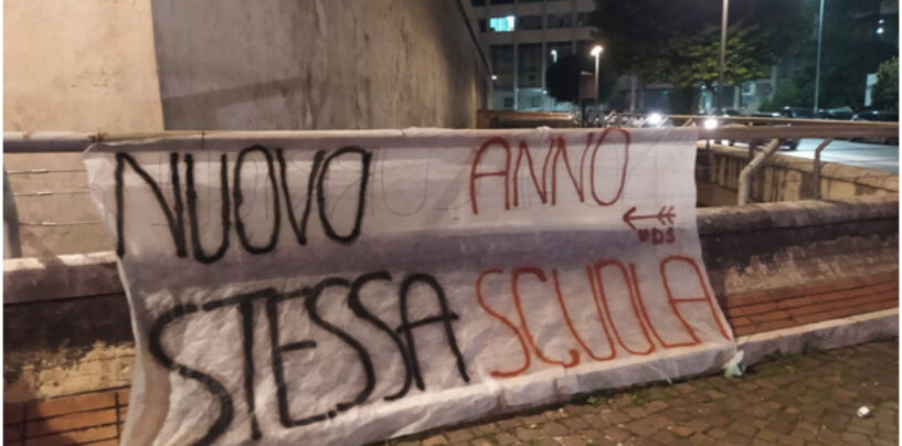 “Ci ritroviamo nella stessa condizione di precarietà”. Uds all’attacco: “Nuovo anno, stessa scuola”