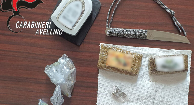 Avellino e Montoro, spaccio di droga: due persone in manette
