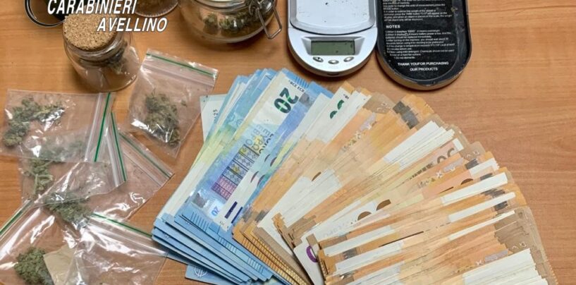 Lotta alla droga: a Solofra denunciato pusher e segnalato assuntore