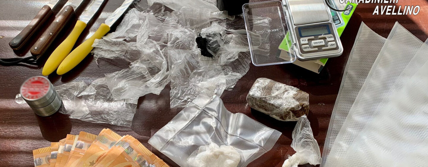 Montoro, la droga non sfugge al fiuto di “Gero”: padre e figlio arrestati per spaccio