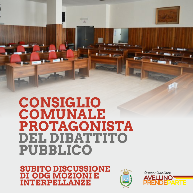 “Il Consiglio Comunale ritorni centrale nel dibattito della città”: l’appello del consigliere Iandolo