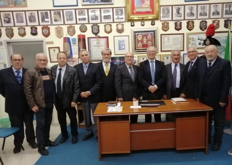 Il Colonnello Adamo riconfermato Presidente dell’Associazione Nazionale  Carabinieri di Benevento