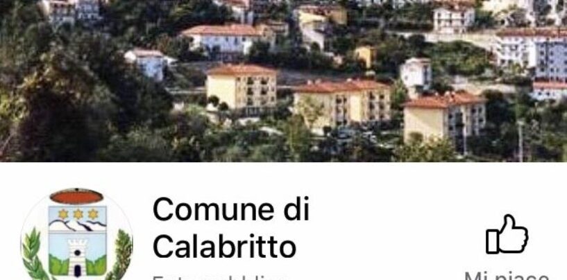 Il Comune di Calabritto sbarca su Facebook