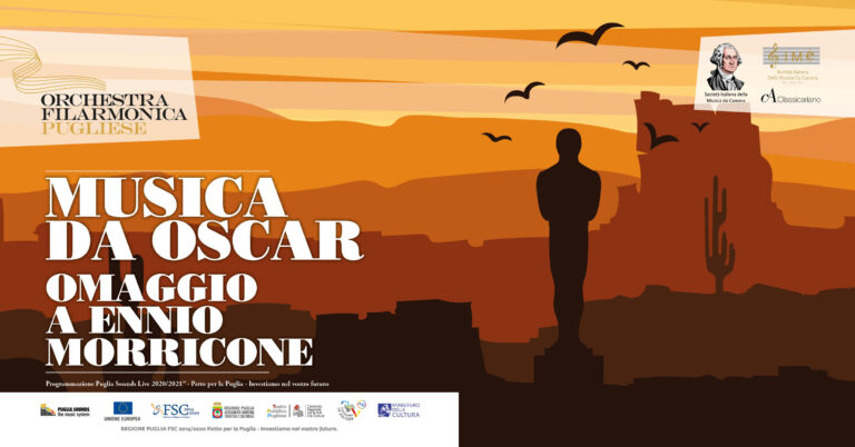 Musica da Oscar: Orchestra Filarmonica Pugliese ad Ariano Irpino con l’omaggio a Morricone