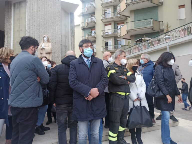 FOTO E VIDEO / “L’ospedale Frangipane si dovrà chiamare Bellizzi”: il sindaco di Ariano non ha dubbi