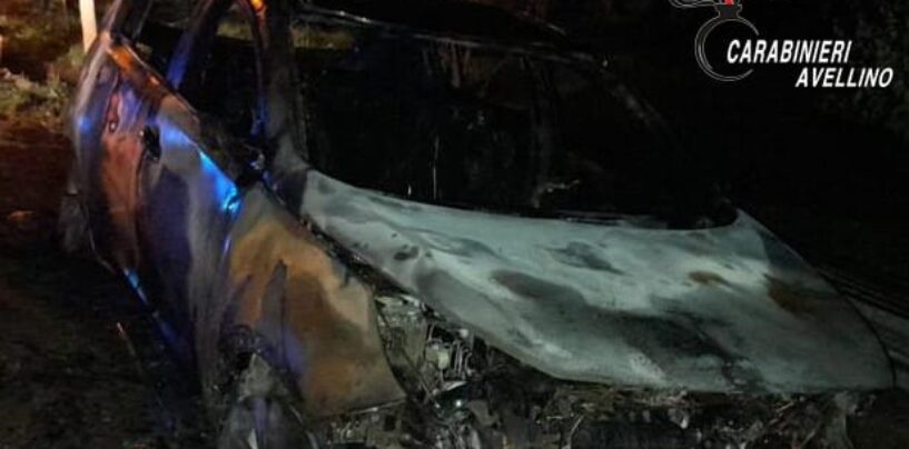 Aiello, auto distrutta dalle fiamme: indagano i carabinieri