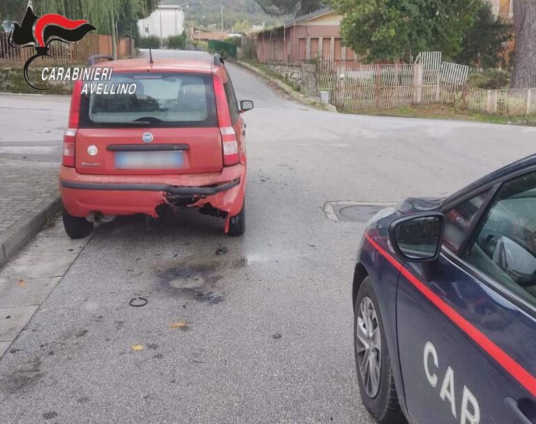 Montoro, carabinieri sventano attentato nella notte
