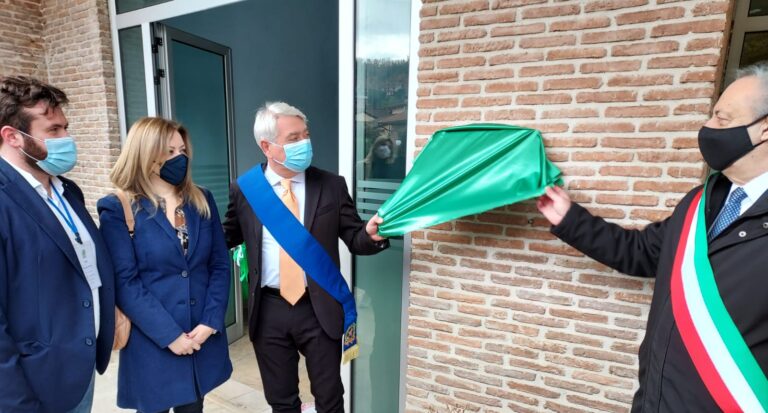 Sistema Irpinia, Biancardi inaugura l’info-point di Grottolella e guarda alle elezioni: “Unità e continuità per la Provincia”