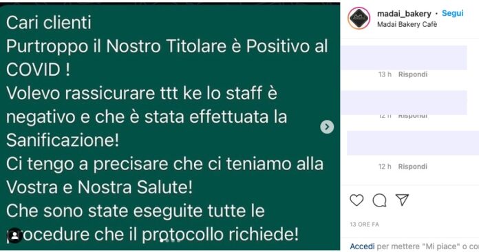 contagi covid avellino titolare locale positivo