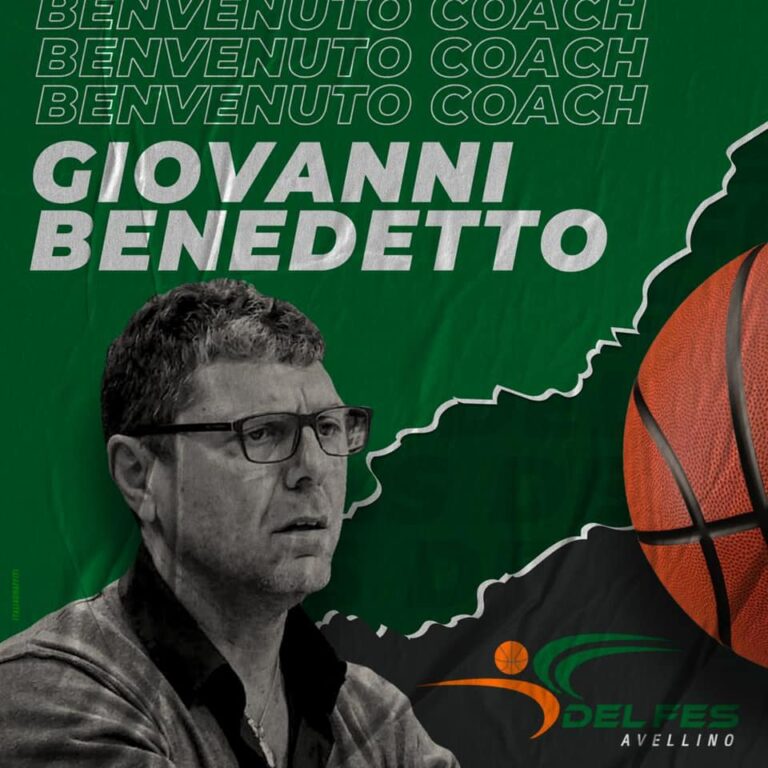 Giovanni Benedetto è Il nuovo coach della DelFes Avellino