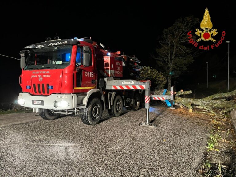 FOTO E VIDEO / Emergenza maltempo in Irpinia: gran lavoro dei vigili del fuoco