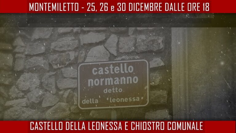 VIDEO / Il Comune “proietta” il Natale: suggestione e magia a Montemiletto