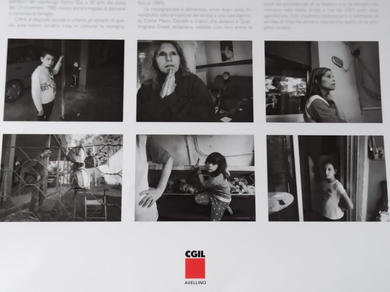 FOTO E VIDEO / “Case di fortuna, rassegnati e presi in giro”. Cgil alza il sipario su un’ingiustizia lunga 41 anni