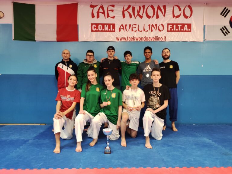 Campionato Regionale Campania, pieno di medaglie per l’Asd Taekwondo Avellino
