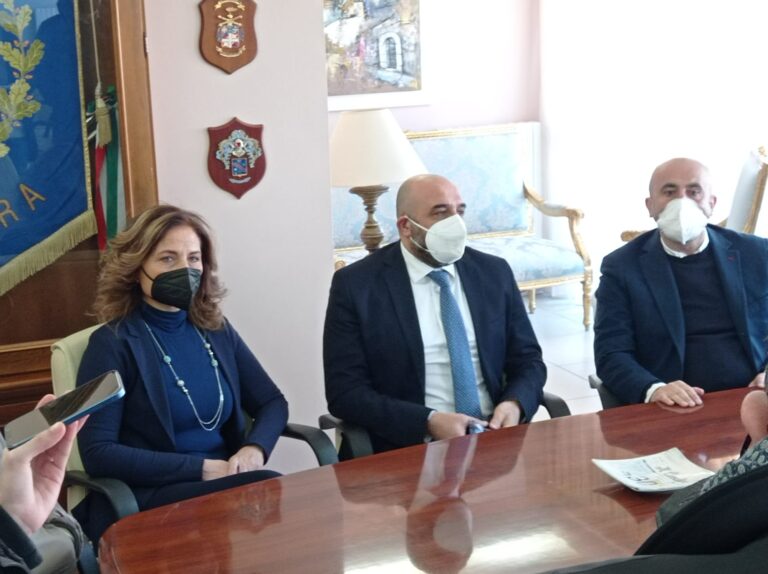 Asse attrezzato, tappa in Valle Caudina per il presidente della Provincia