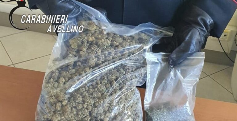 Gesualdo, Nepal fiuta 600 grammi di marijuana: 45enne finisce in cella