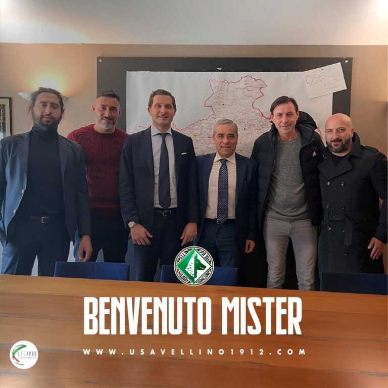 Carmine Gautieri è il nuovo allenatore dell’Avellino