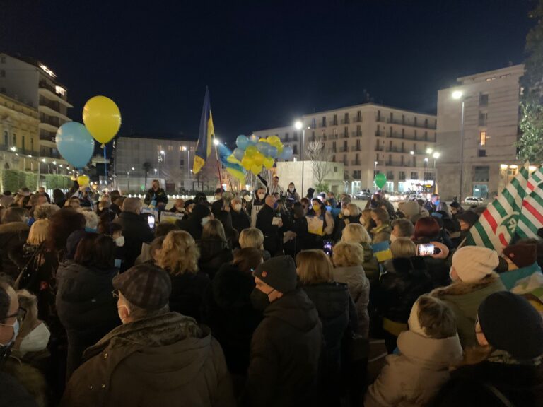 Ucraina, mobilitazione anche ad Atripalda: appuntamento mercoledì in Piazza Umberto I