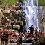 CASCATA DELLA MADONNELLA sul Fiume Calore (MONTELLA) 26 luglio 2021