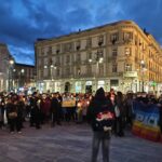 fiaccolata ucraina