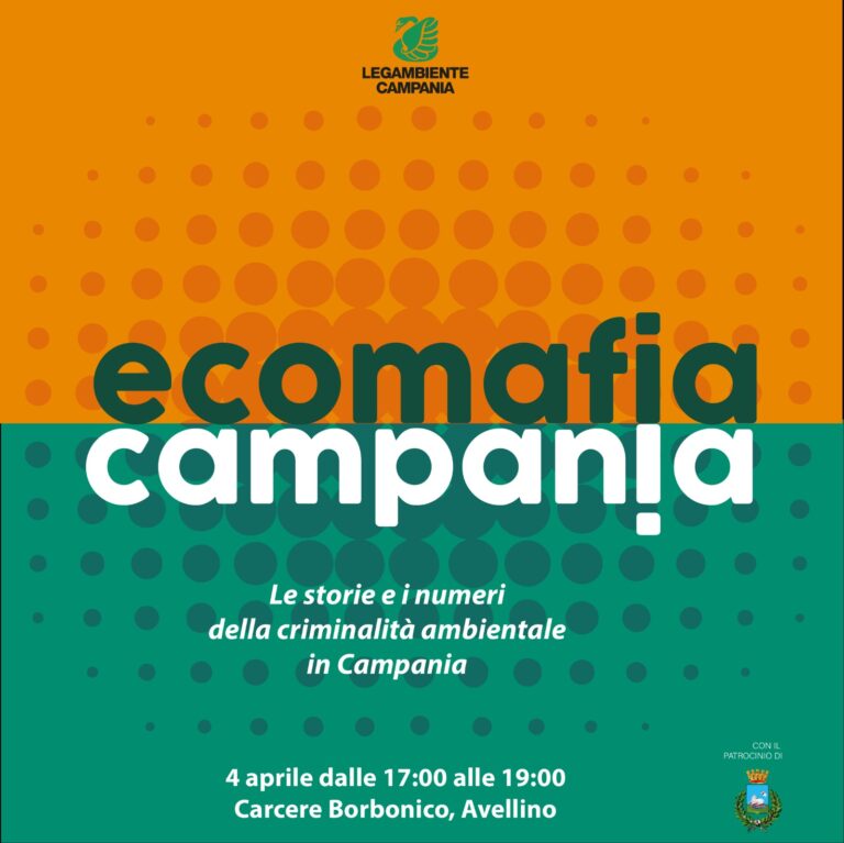 Ecomafia: ad Avellino 54 reati ambientali al mese, allarme riciclaggio