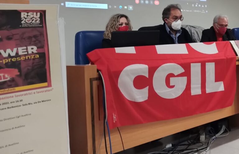 Verso il Congresso, doppio appuntamento con la Cgil di Avellino