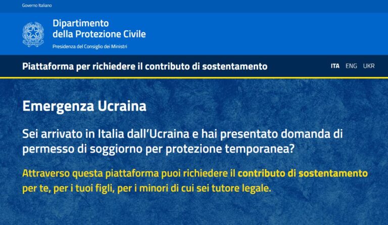 Grottaminarda, emergenza umanitaria Ucraina: le modalità per richiedere contributo