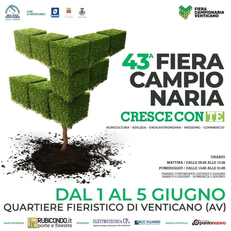 Fiera Campionaria di Venticano, tutto pronto per la 43esima edizione