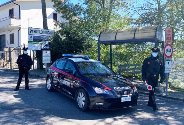 Val Fortore, controlli ad ampio raggio dei carabinieri nel fine settimana