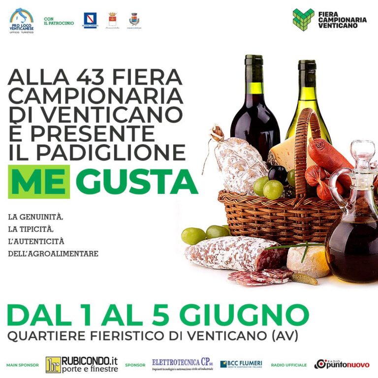 Venticano, sarà una fiera gustosa: Ciarcia presenta il padiglione Me Gusta
