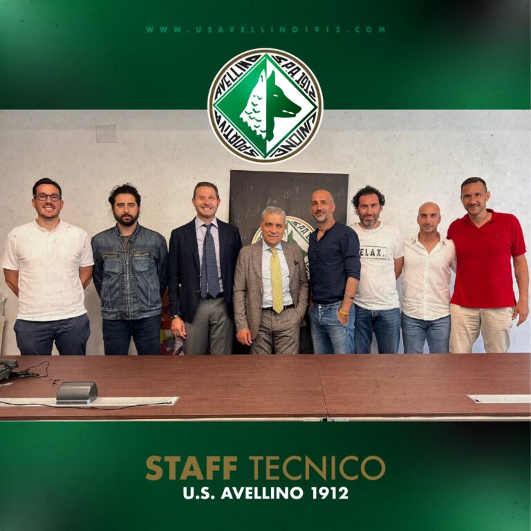 Us Avellino, ecco lo staff tecnico che affiancherà mister Taurino