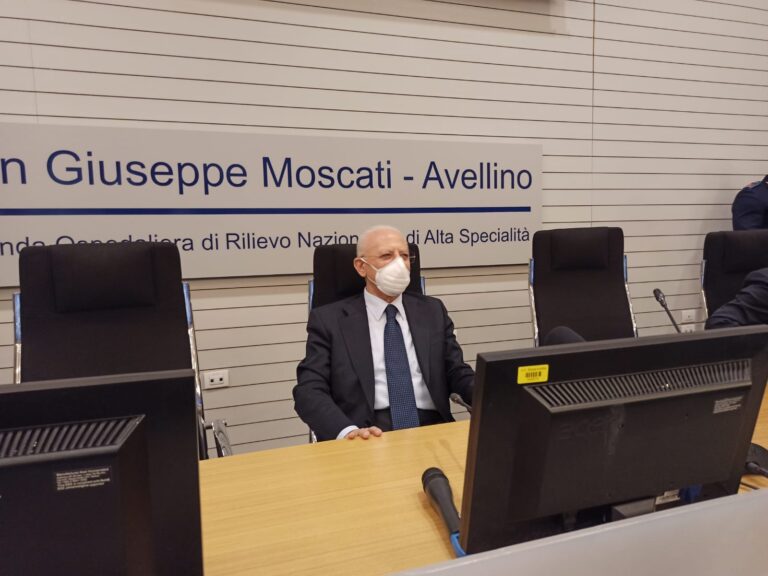 Ex ospedale Moscati, De Luca conferma: il progetto di recupero va avanti