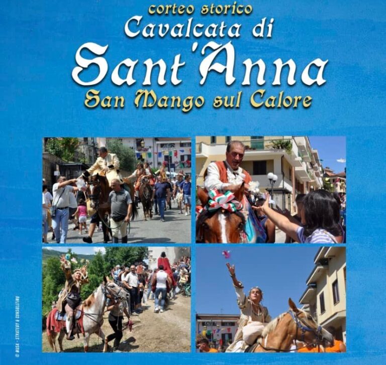 San Mango, domenica torna la cavalcata di Sant’Anna