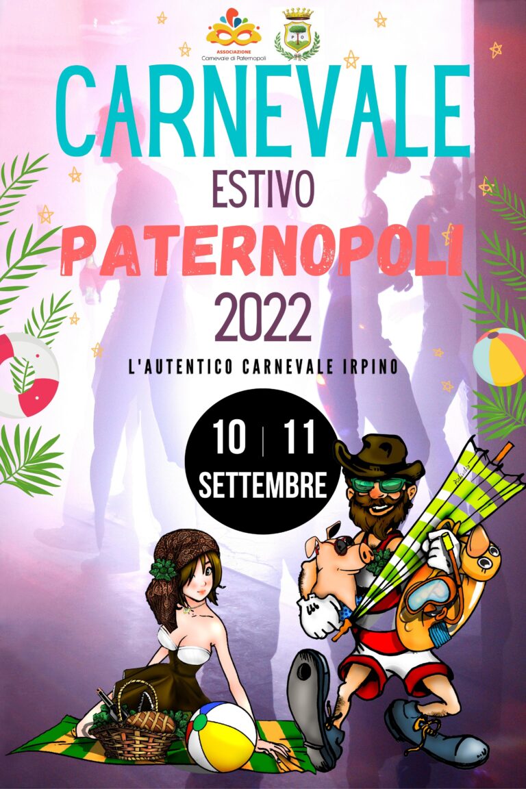 A Paternopoli il Carnevale estivo giunto alla 40esima edizione